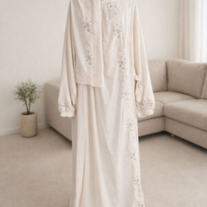 Elegant Embroidered Prayer Isdal